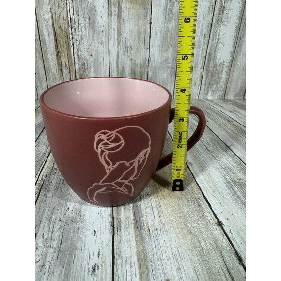 prima design Lady Print Marroon And Pink mugs - Picture 7 of 8